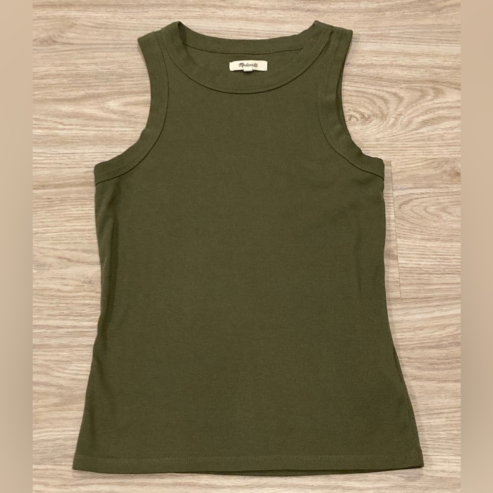 Madewell Olive Green Tank Top
